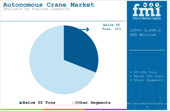 Autonomous Crane Market Analysis By Payload Capacity