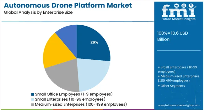 Autonomous Drone Platform Market Analysis By Enterprise Size