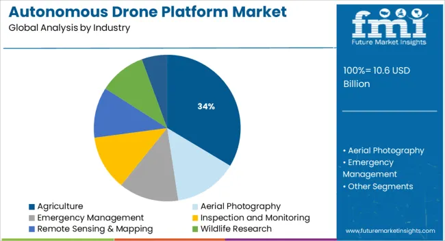 Autonomous Drone Platform Market Analysis By Industry