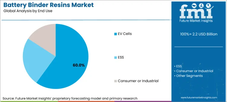 Battery Binder Resins Market Analysis By End Use