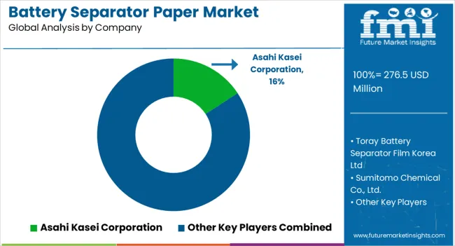 Battery Separator Paper Market Analysis By Company
