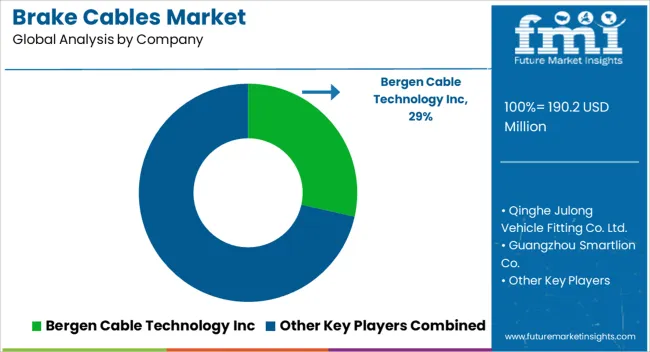 Brake Cables Market Analysis By Company