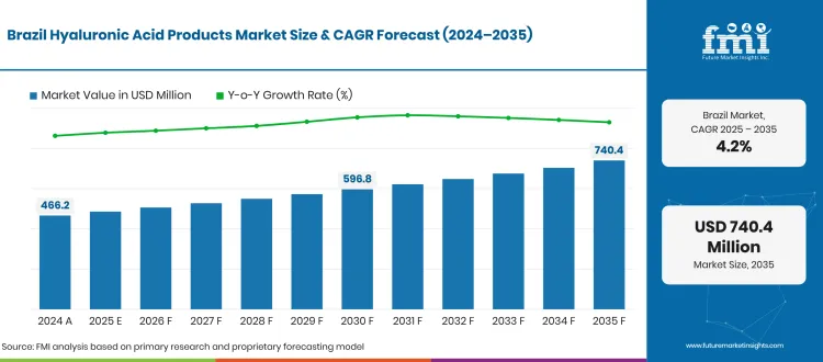 Brazil Hyaluronic Acid Products Market Forecast Global  