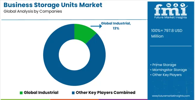 Business Storage Units Market Analysis By Company