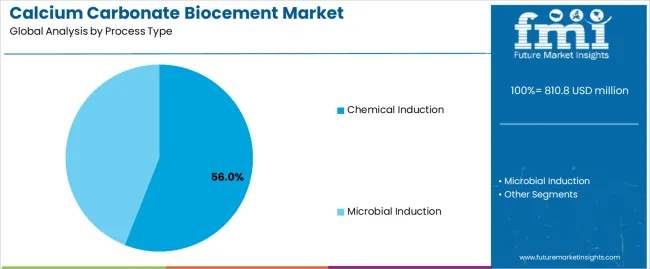 Calcium Carbonate Biocement Market Analysis By Process Type