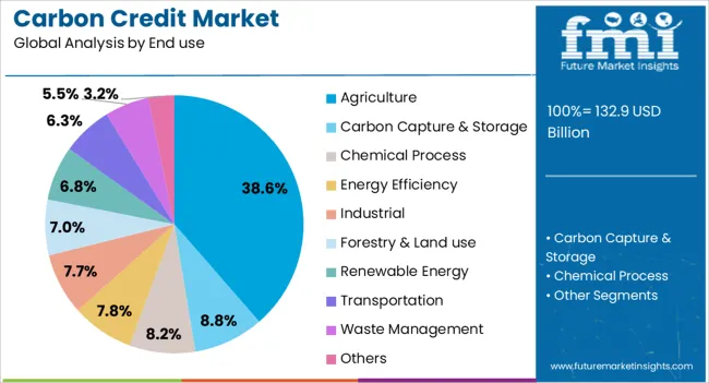 Carbon Credit Market Analysis By End Use