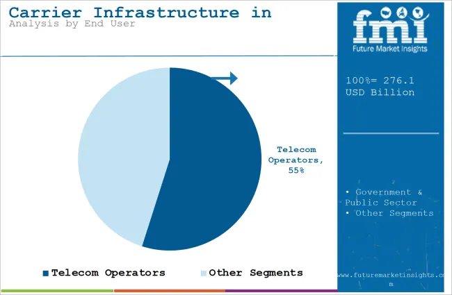Carrier Infrastructure In Telecom Applications Market Analysis By End User