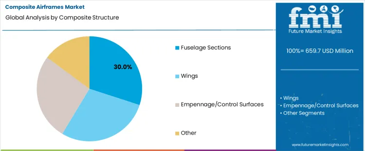 Composite Airframes Market Analysis By Composite Structure