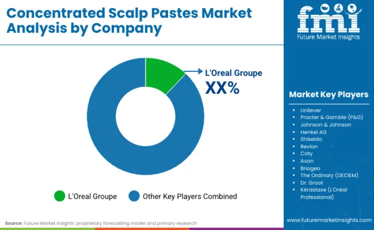 Concentrated Scalp Pastes Market By Company