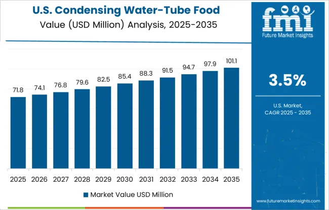 Condensing Water Tube Food Processing Boiler Market Country Value Analysis