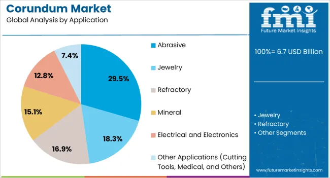 Corundum Market Analysis By Application