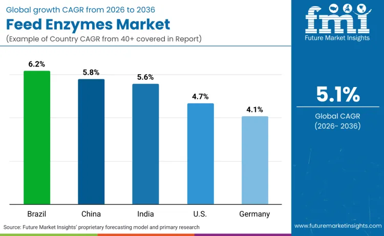 Country Feed Enzymes Market