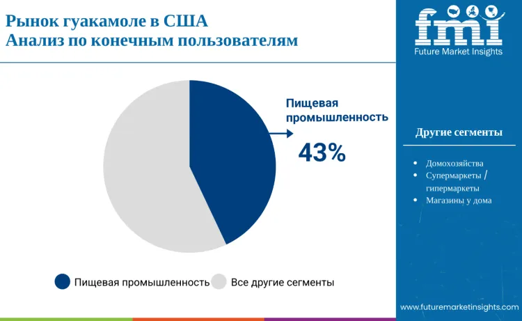 Demand For Guacamole In Usa By End User Ru