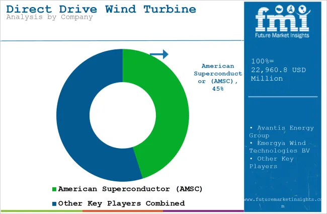 Direct Drive Wind Turbine Market Analysis By Company