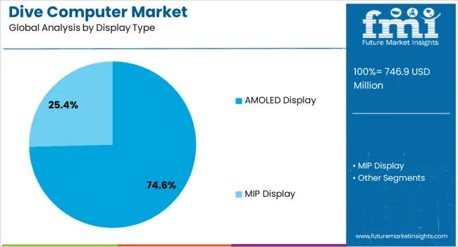 Dive Computer Market Analysis By Display Type Dive Computer Market Analysis By Display Type