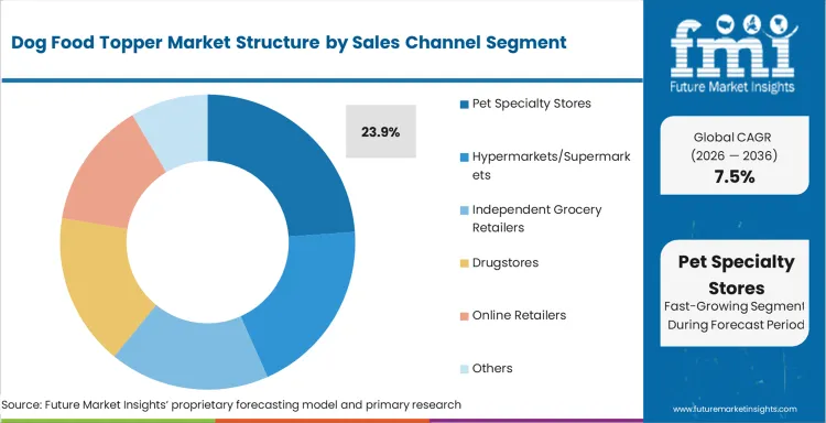 Dog Food Topper Market Analysis By Sales Channel