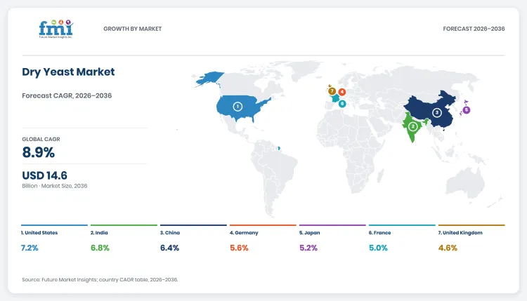 Dry Yeast Market Dashboard