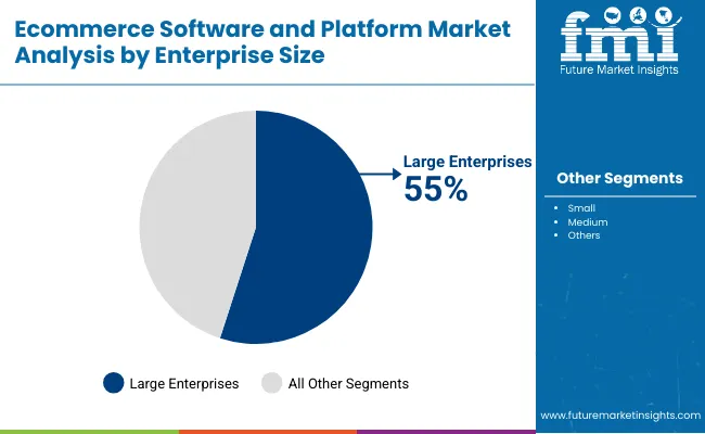 Ecommerce Software And Platform Market By Enterprise Zize