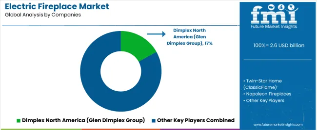 Electric Fireplace Market Analysis By Company