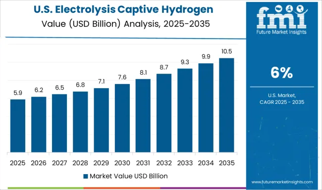 Electrolysis Captive Hydrogen Generation Market Country Value Analysis
