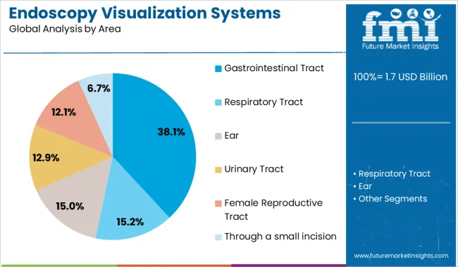 Endoscopy Visualization Systems Market Analysis By Area