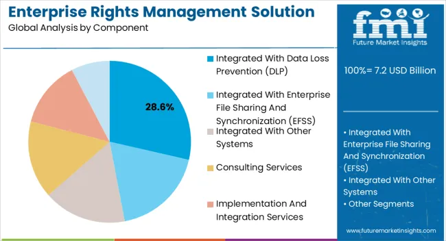 Enterprise Rights Management Solution Market Analysis By Component