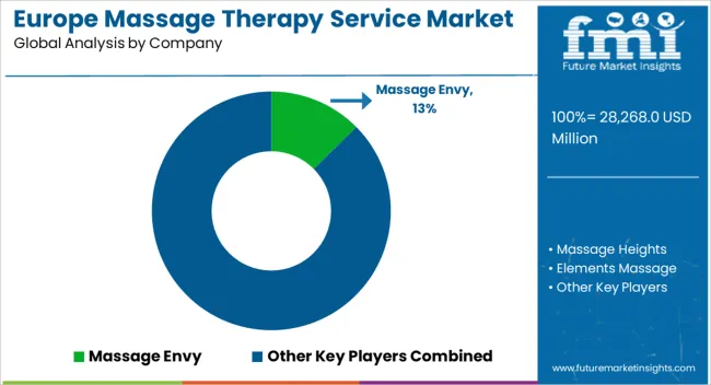 Europe Massage Therapy Service Market Analysis By Company