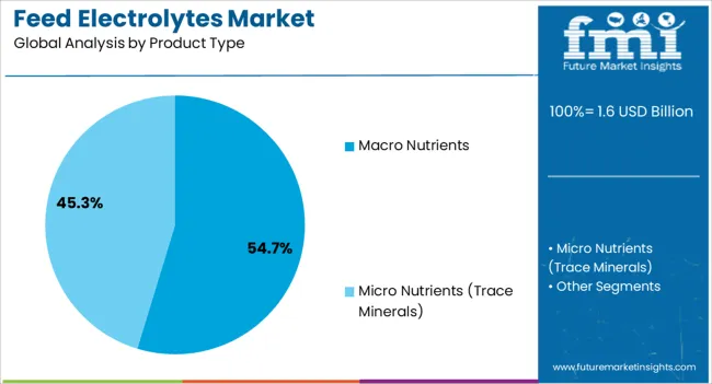 Feed Electrolytes Market Analysis By Product Type