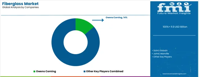 Fiberglass Market Analysis By Company
