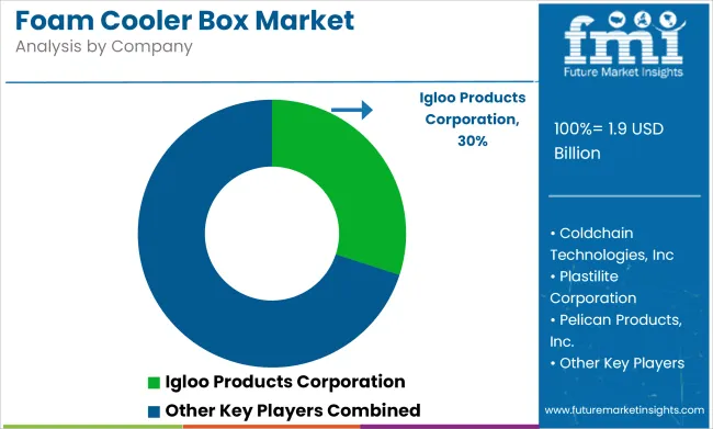 Foam Cooler Box Market Analysis By Company