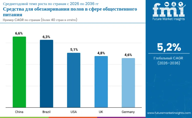 Foodservice Floor Degreasers Market By Country