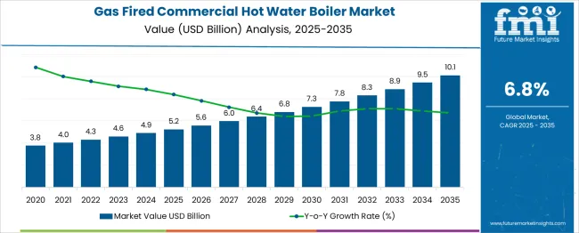 Gas Fired Commercial Hot Water Boiler Market Market Value Analysis