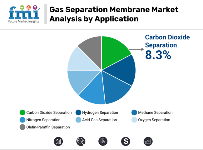 Gas Separation Membranes Market Analysis By Application