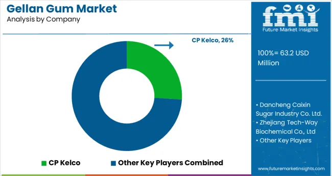 Gellan Gum Market Analysis By Company