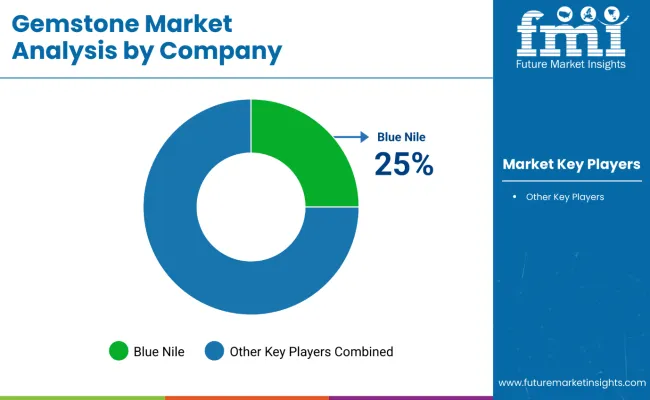Gemstones Market Analysis By Product Company