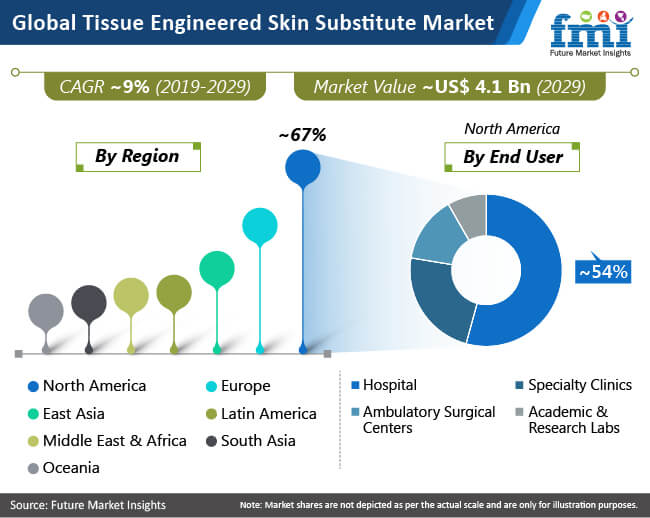 global tissue engineered skin substitute market