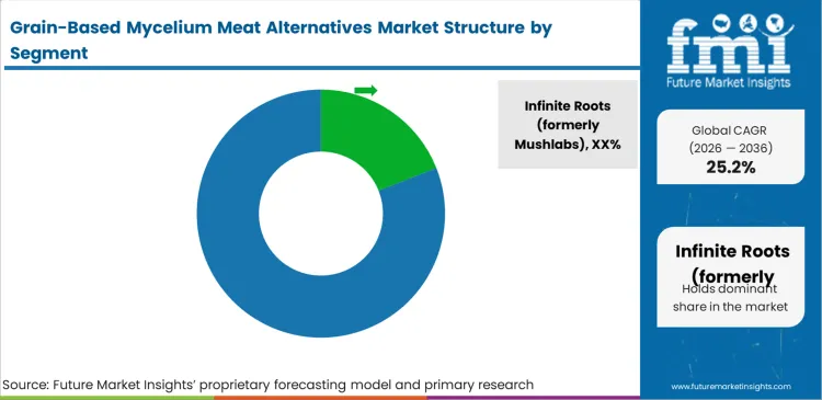 Grain Based Mycelium Meat Alternatives Market Analysis By Company Grain Based Mycelium Meat Alternatives Market Analysis By Company