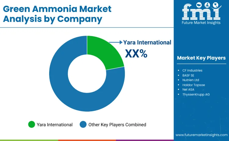 Green Ammonia Market By Company