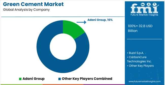 Green Cement Market Analysis By Company