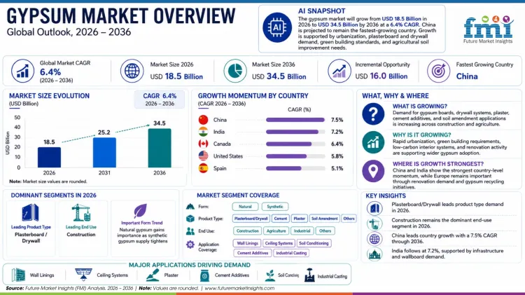 Gypsum Market