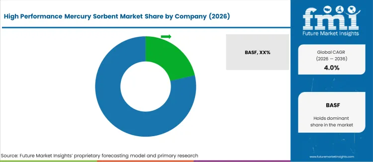 High Performance Mercury Sorbent Market Analysis By Company