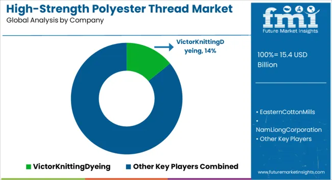 High Strength Polyester Thread Market Analysis By Company