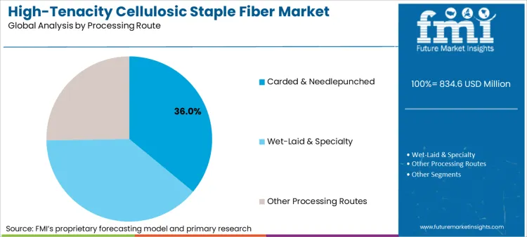 High Tenacity Cellulosic Staple Fiber Market Analysis By Processing Route