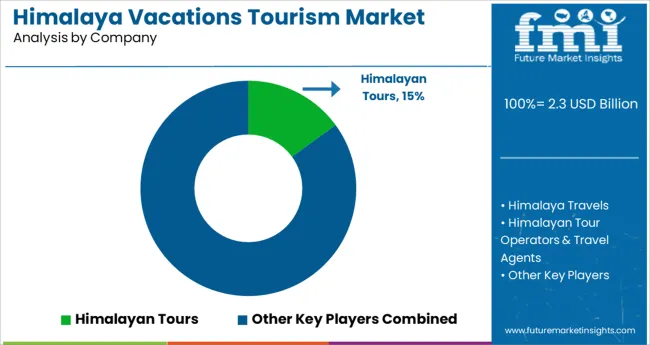 Himalaya Vacations Tourism Market Analysis By Company