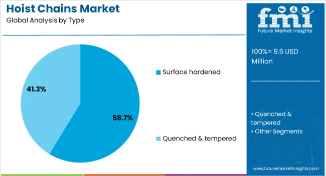 Hoist Chains Market Analysis By Type