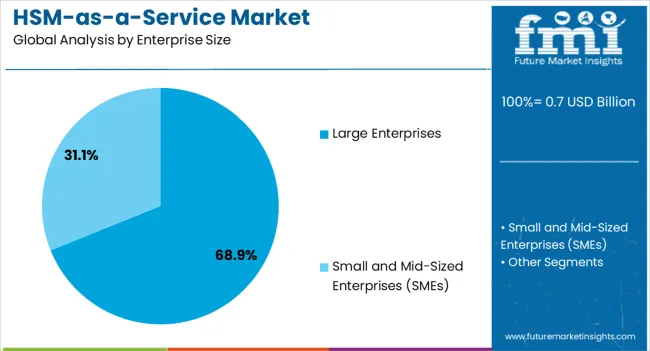 Hsm As A Service Market Analysis By Enterprise Size