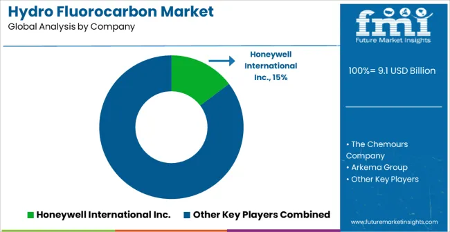 Hydro Fluorocarbon Market Analysis By Company