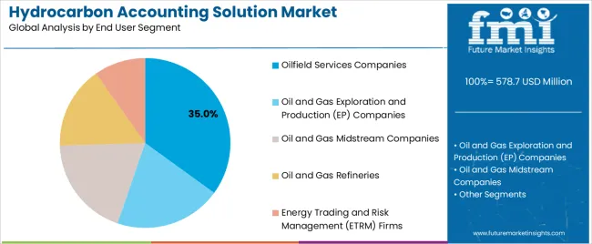Hydrocarbon Accounting Solution Market Analysis By End User Segment