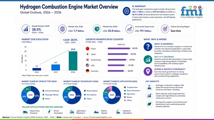 Hydrogen Combustion Engine Market Hydrogen Combustion Engine Market