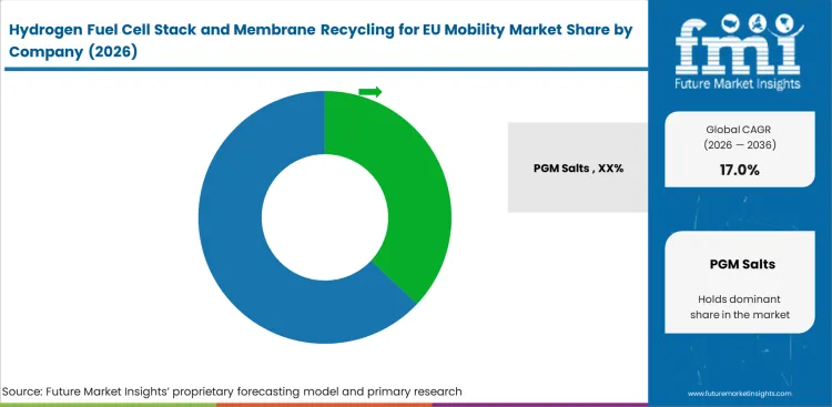 Hydrogen Fuel Cell Stack And Membrane Recycling For Eu Mobility Market Analysis By Company